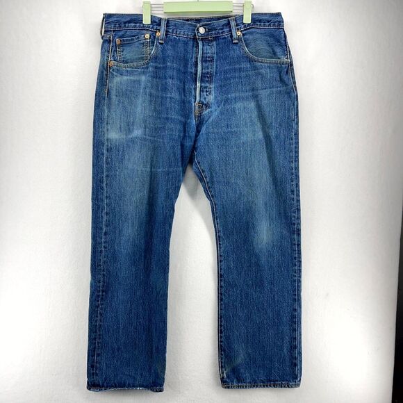 Other - Levi Strauss‎ & Co. 501 xx Button Front Blue Jeans Mens Size 38 x 30
